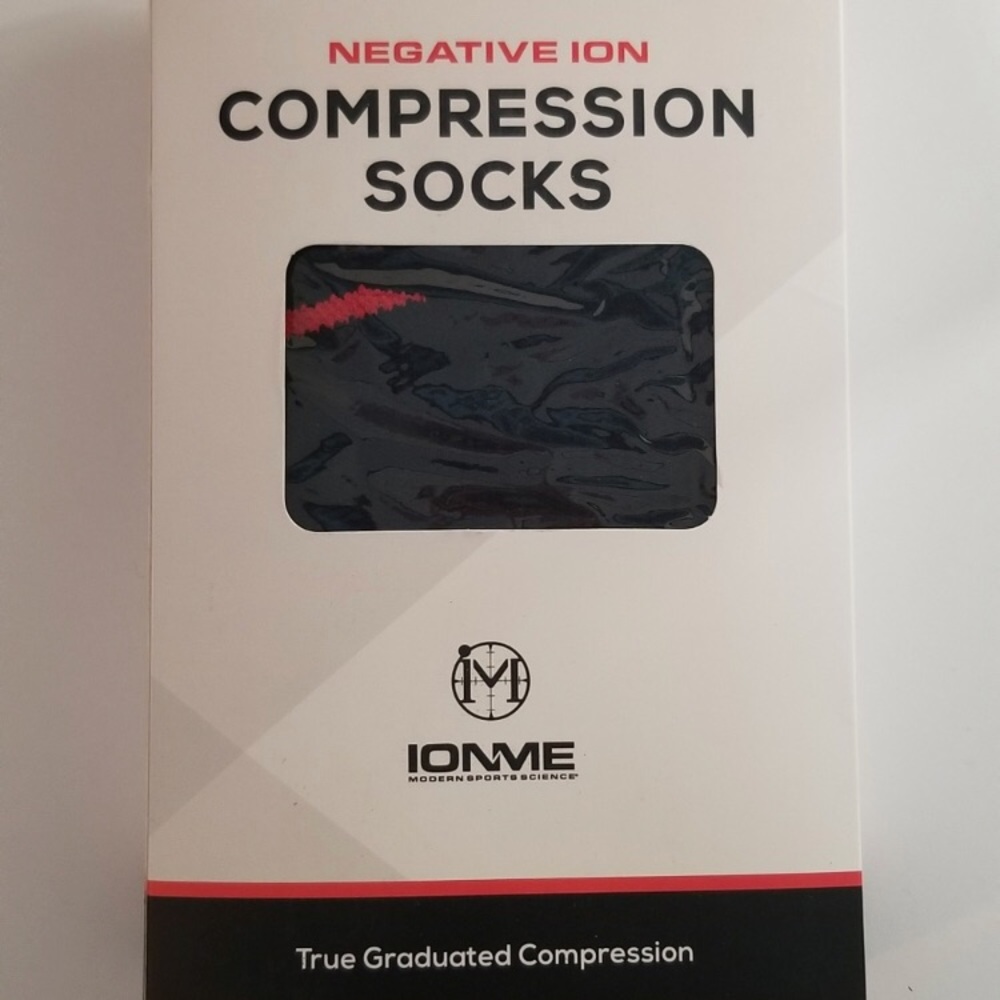 Men’s Compression negative ion sock (1 pair) - Picture 5 of 6